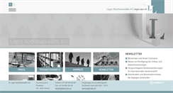 Desktop Screenshot of legis-law.ch